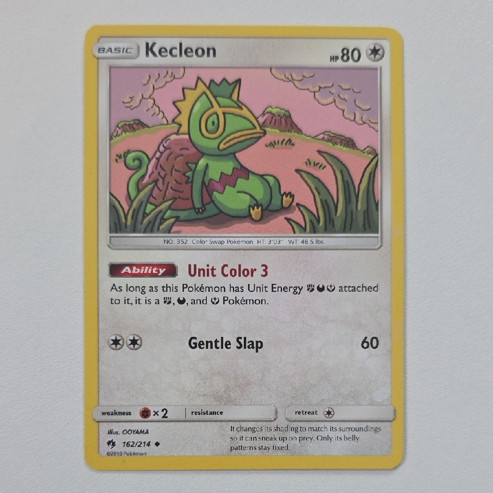 Pokemon Kecleon Card